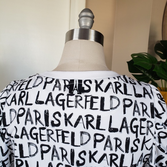 Karl Lagerfeld Logo Sweater Size Large NEW! - Picture 9 of 14